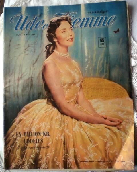 UGE-MAGASINET magazine side cover Issue 22 31 May 1956