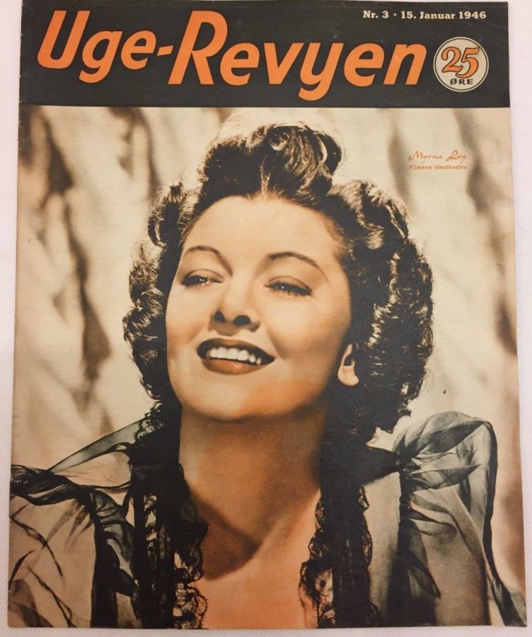 UGE-REVYEN magazine side cover Issue 3 15 January 1946