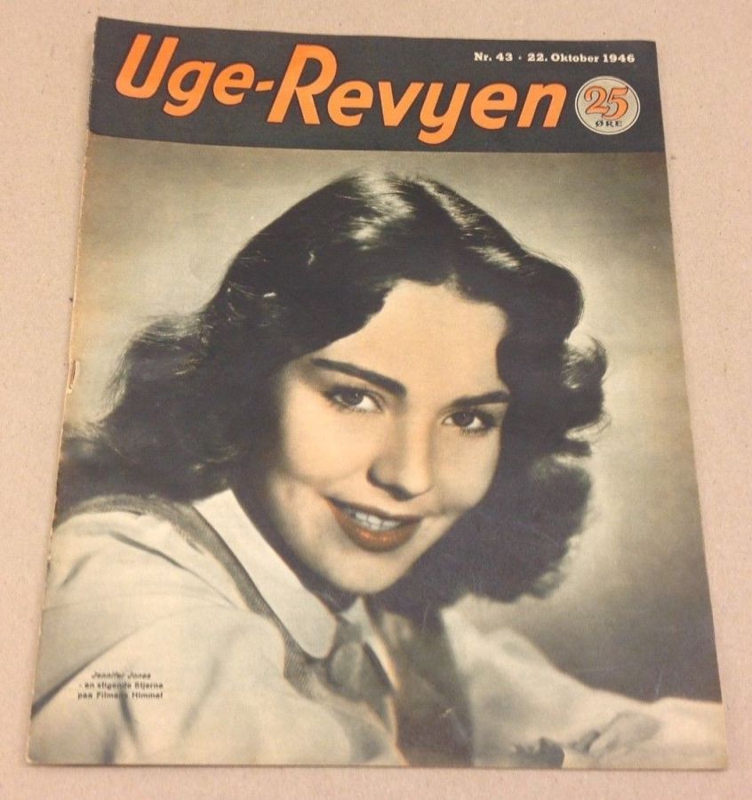 UGE-REVYEN magazine side cover Issue 43 22 October 1946
