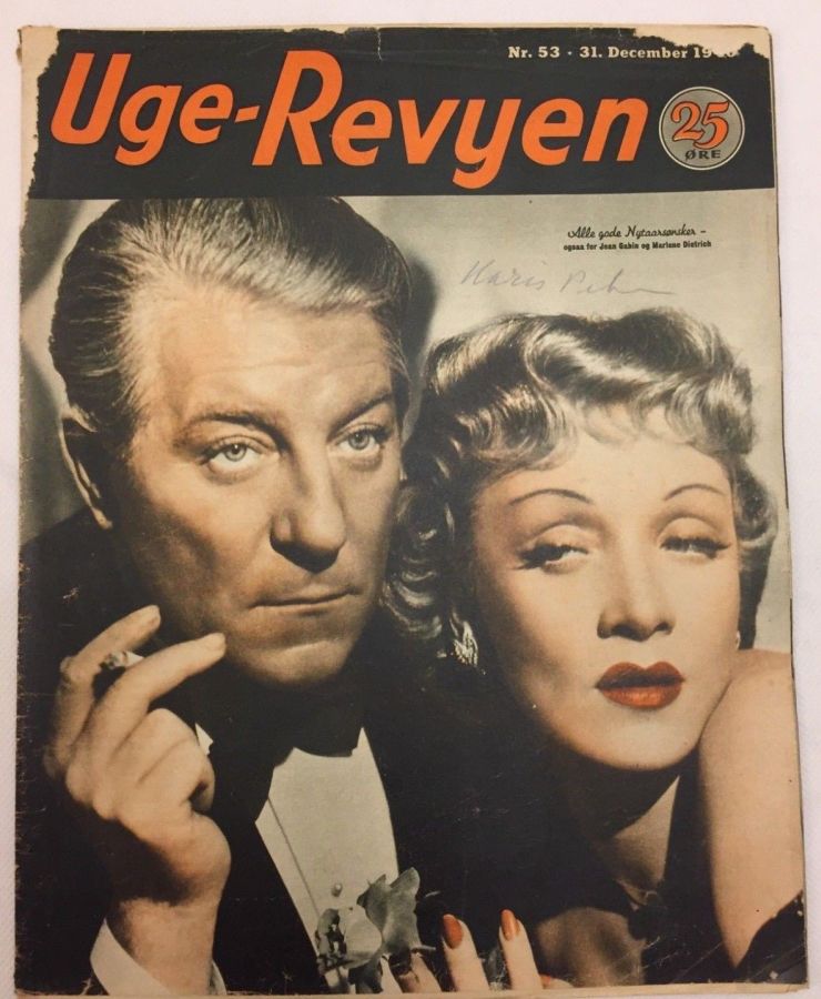 UGE-REVYEN magazine side cover Issue 53 31 December 1946