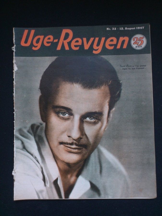 UGE-REVYEN magazine side cover Issue 32 12 August 1947