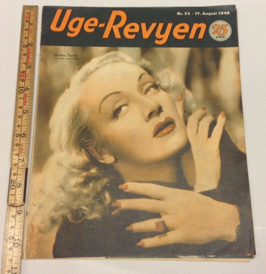 UGE-REVYEN magazine side cover Issue 33 17 August 1948