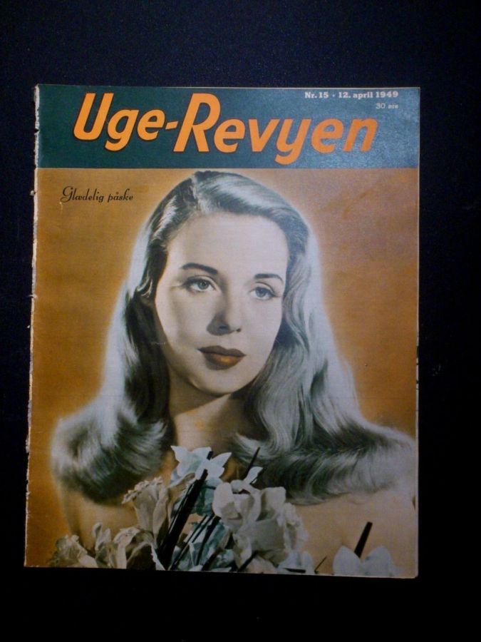 UGE-REVYEN magazine side cover Issue 15 12 April 1949