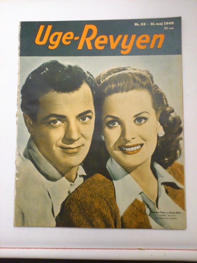 UGE-REVYEN magazine side cover Issue 22 31 May 1949