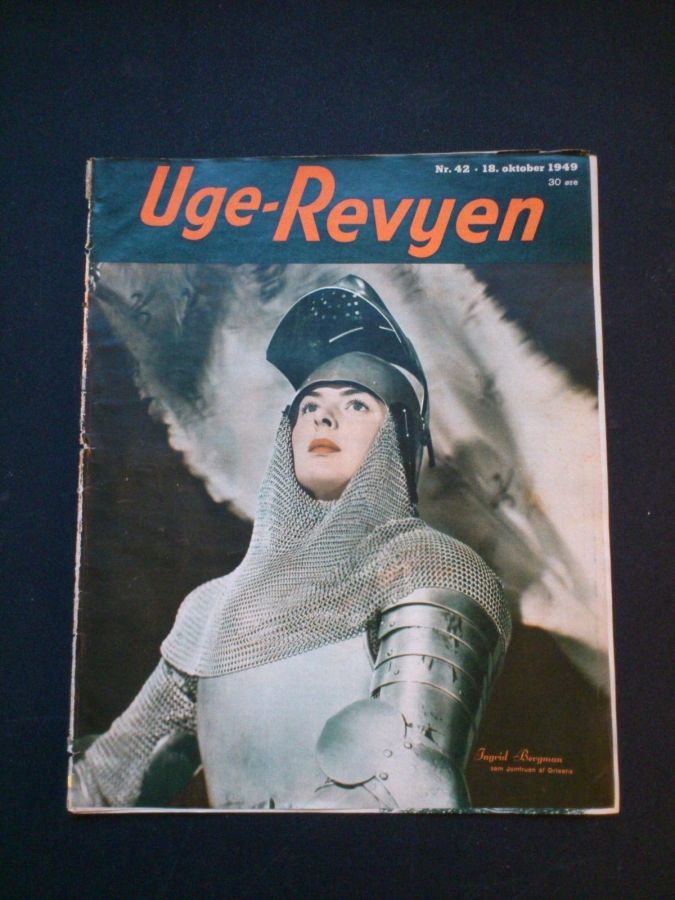 UGE-REVYEN magazine side cover Issue 42 18 October 1949