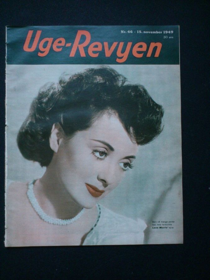 UGE-REVYEN magazine side cover Issue 46 15 November 1949