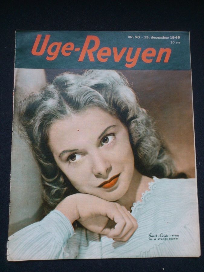 UGE-REVYEN magazine side cover Issue 50 13 December 1949