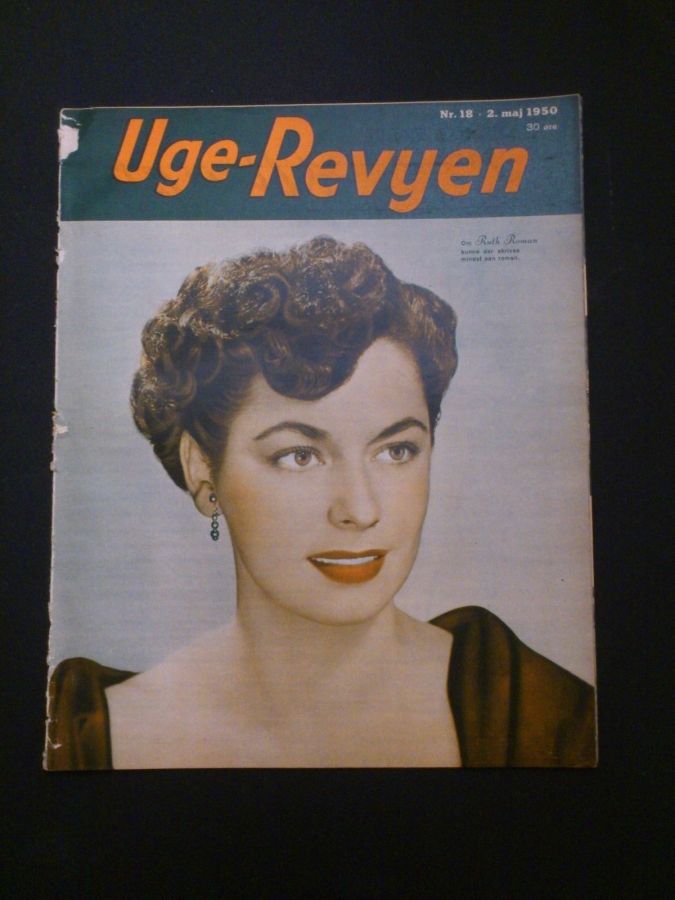 UGE-REVYEN magazine side cover Issue 18 2 May 1950