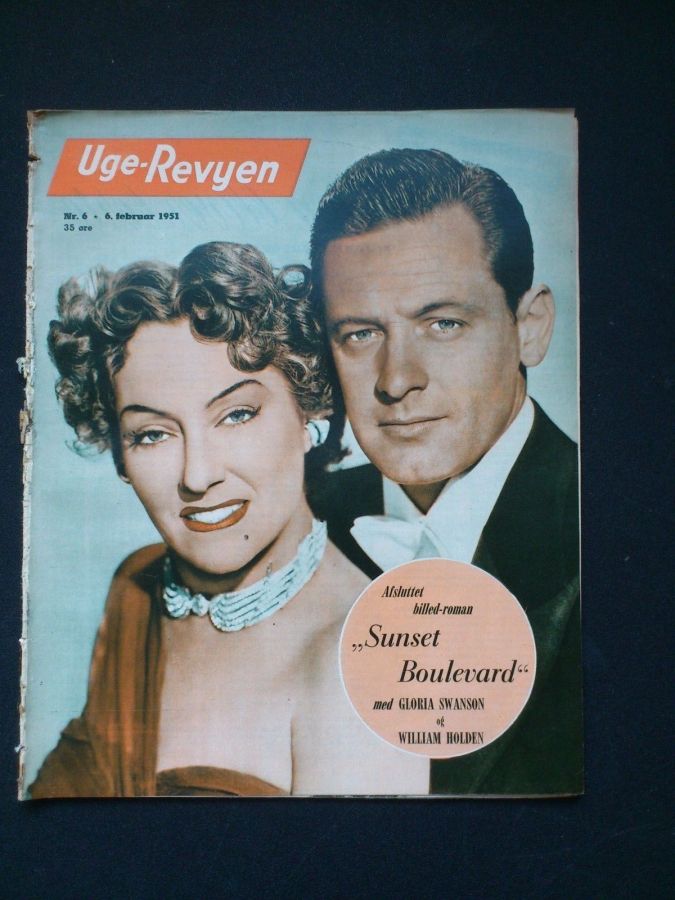 UGE-REVYEN magazine side cover Issue 6 6 February 1951