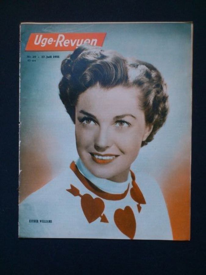 UGE-REVYEN magazine side cover Issue 29 17 July 1951