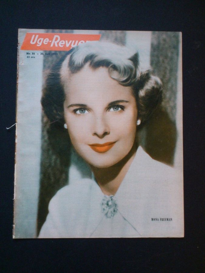 UGE-REVYEN magazine side cover Issue 31 31 July 1951