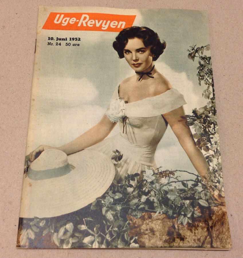 UGE-REVYEN magazine side cover Issue 24 10 June 1952