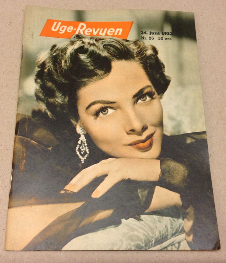 UGE-REVYEN magazine side cover Issue 26 24 June 1952