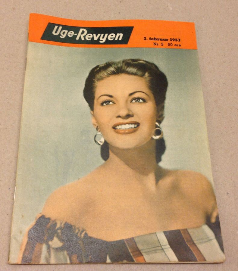 UGE-REVYEN magazine side cover Issue 5 3 February 1953
