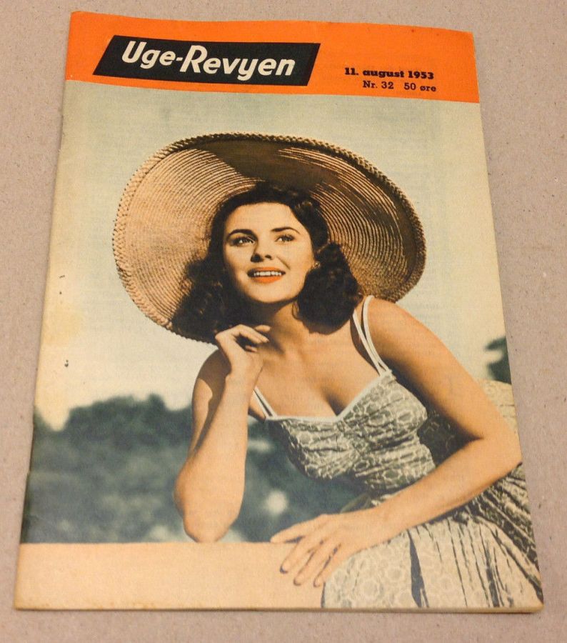 UGE-REVYEN magazine side cover Issue 32 11 August 1953