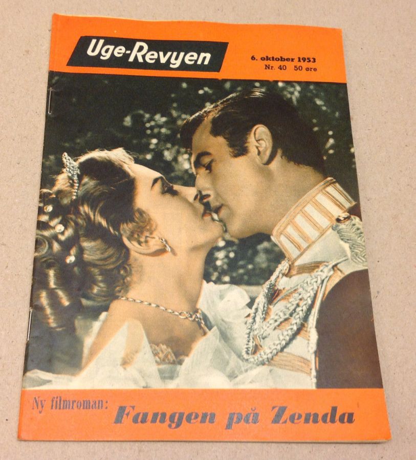 UGE-REVYEN magazine side cover Issue 40 6 October 1953