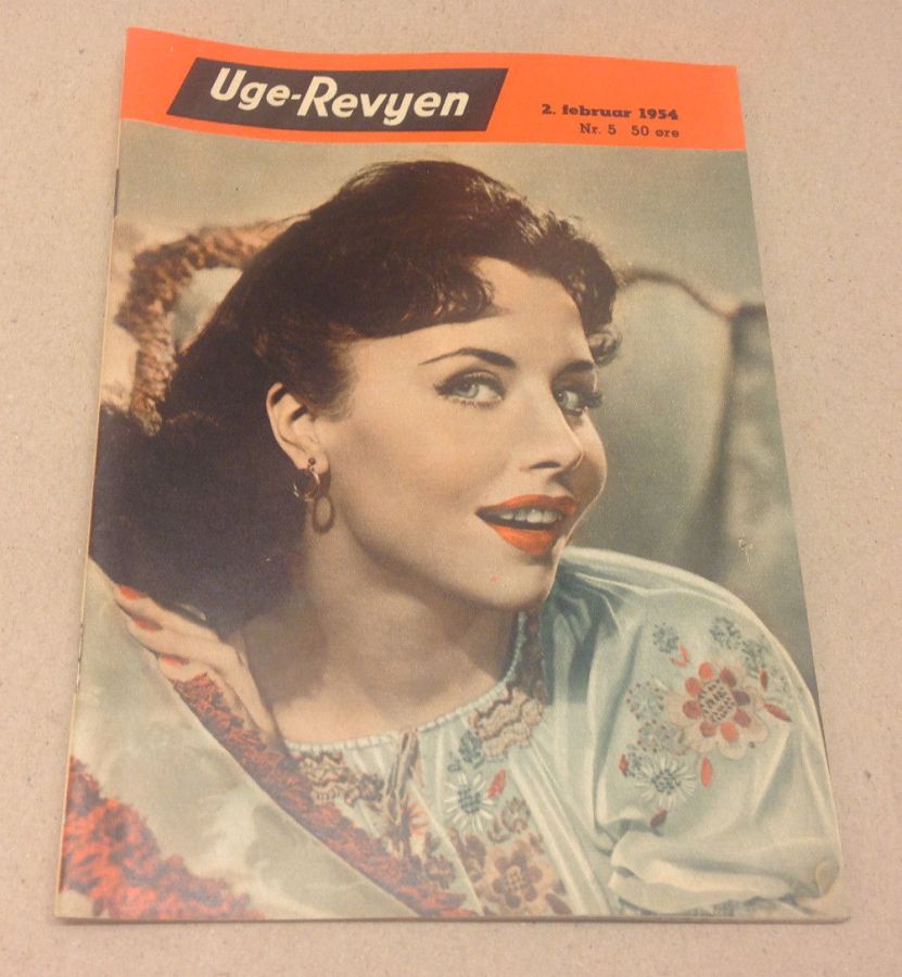 UGE-REVYEN magazine side cover Issue 5 2 February 1954