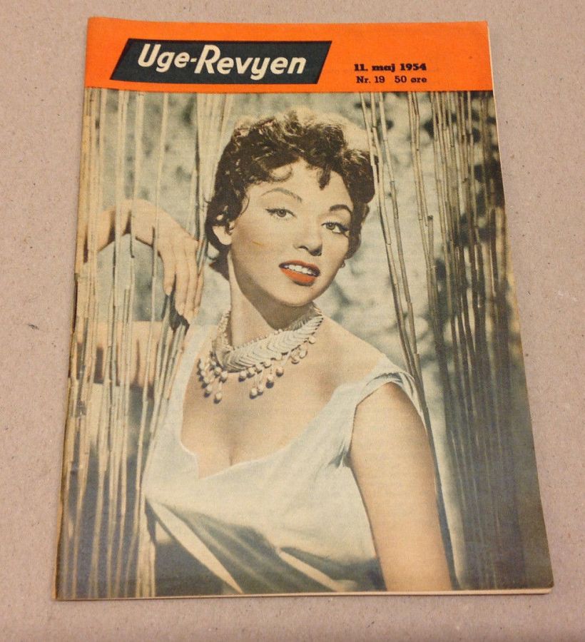 UGE-REVYEN magazine side cover Issue 19 11 May 1954