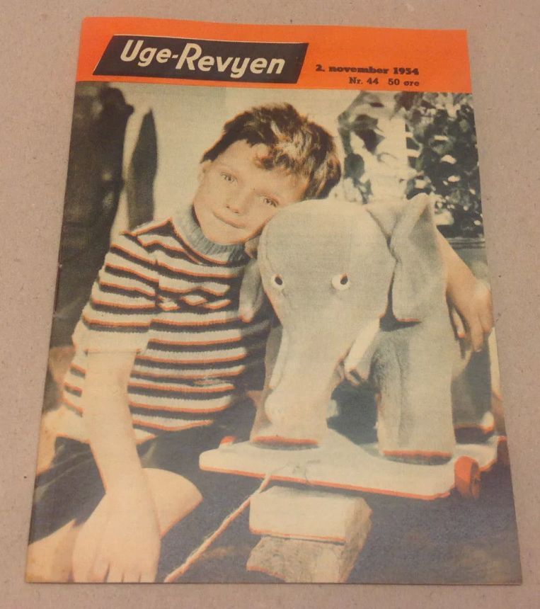 UGE-REVYEN magazine side cover Issue 44 2 November 1954