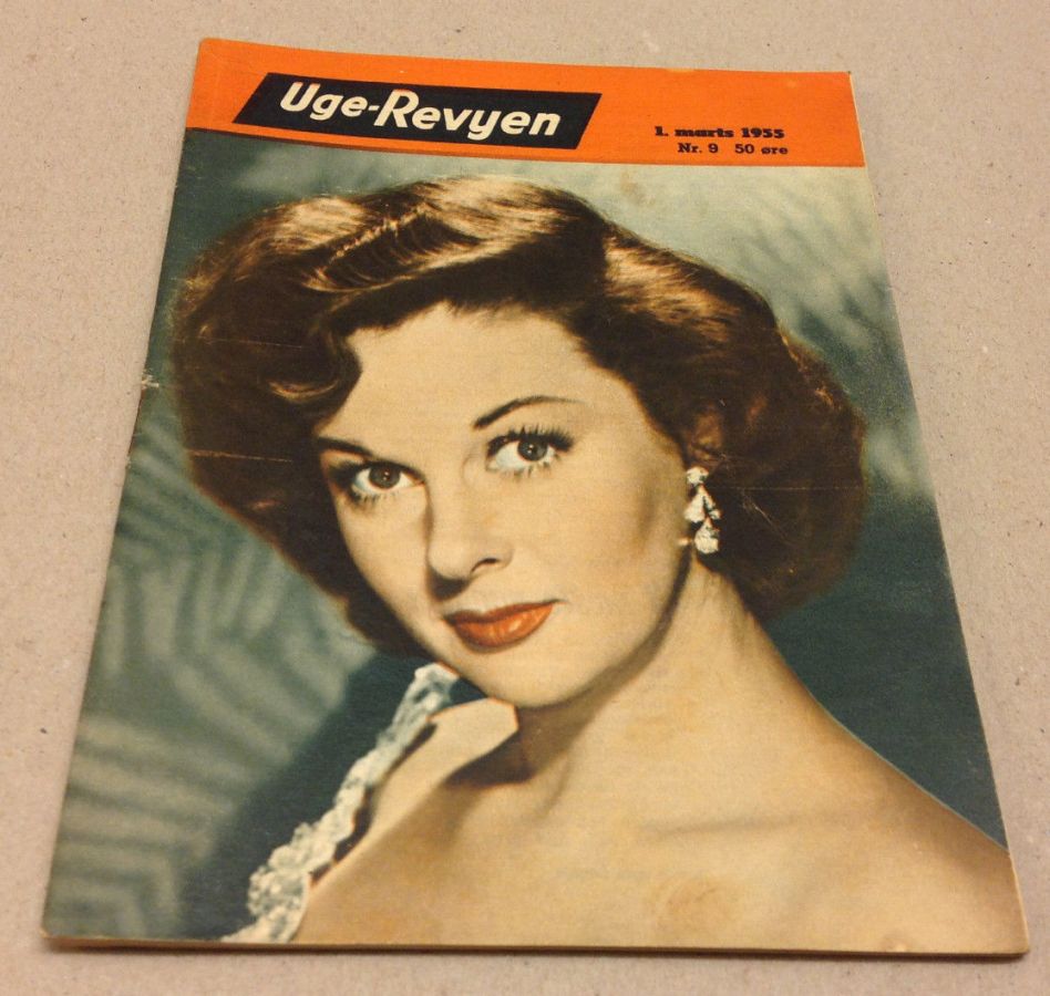 UGE-REVYEN magazine side cover Issue 9 1 March 1955