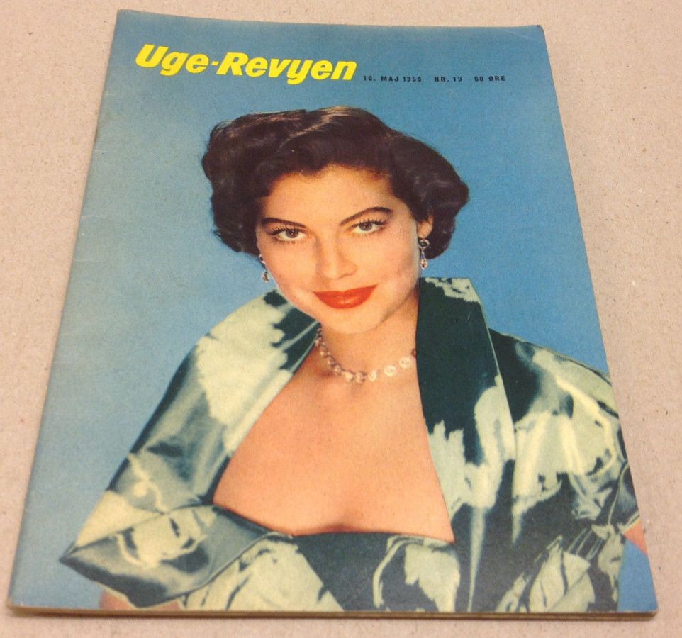 UGE-REVYEN magazine side cover Issue 19 10 May 1955