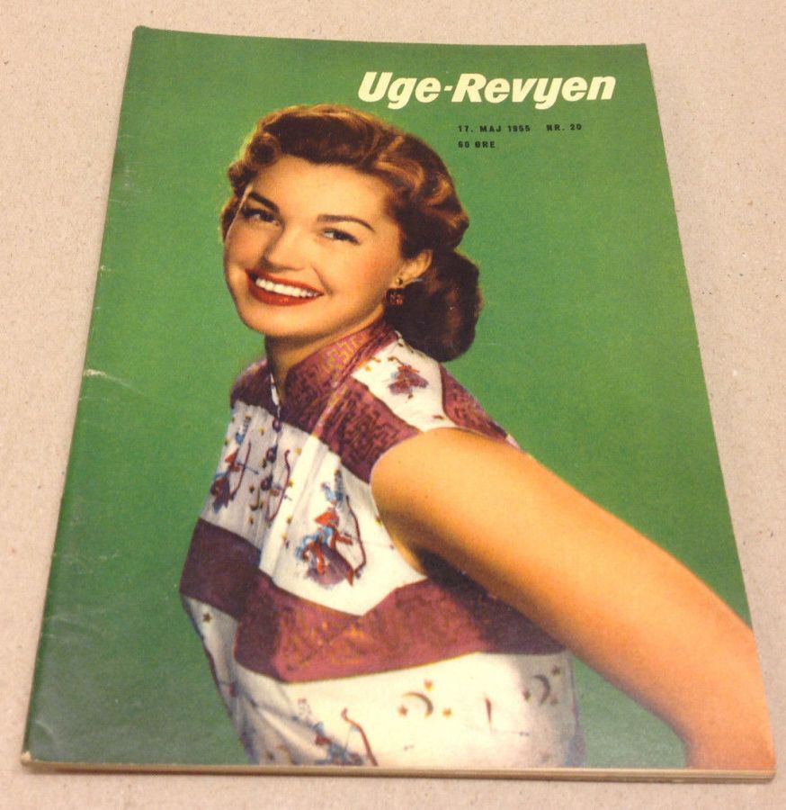 UGE-REVYEN magazine side cover Issue 20 17 May 1955