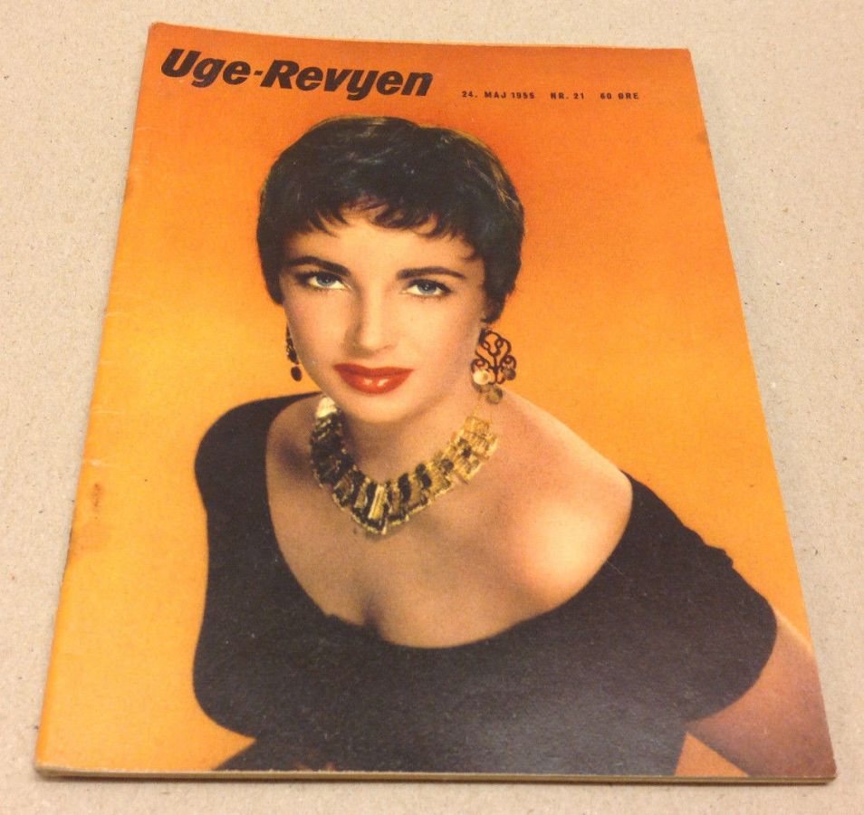 UGE-REVYEN magazine side cover Issue 21 24 May 1955