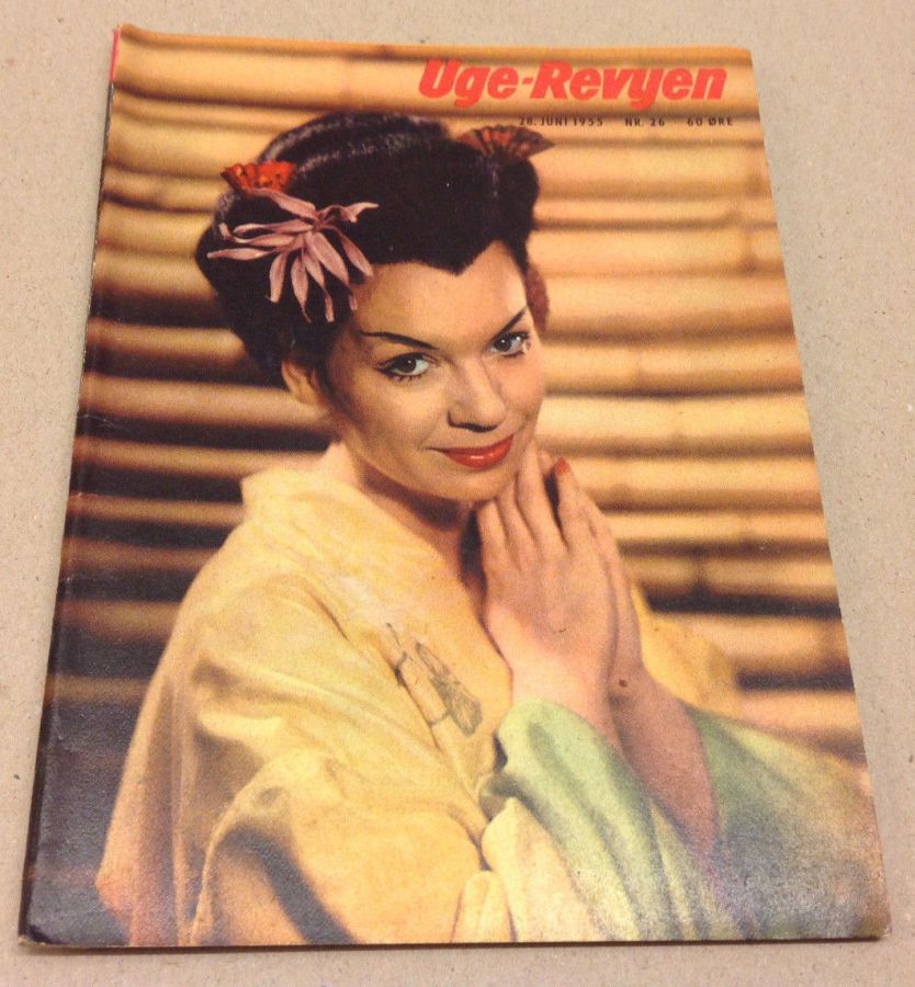 UGE-REVYEN magazine side cover Issue 26 28 June 1955