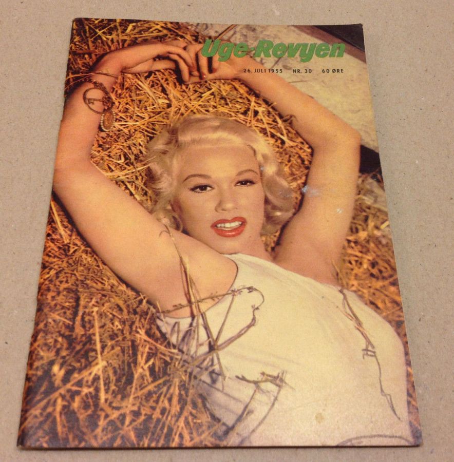 UGE-REVYEN magazine side cover Issue 30 26 July 1955