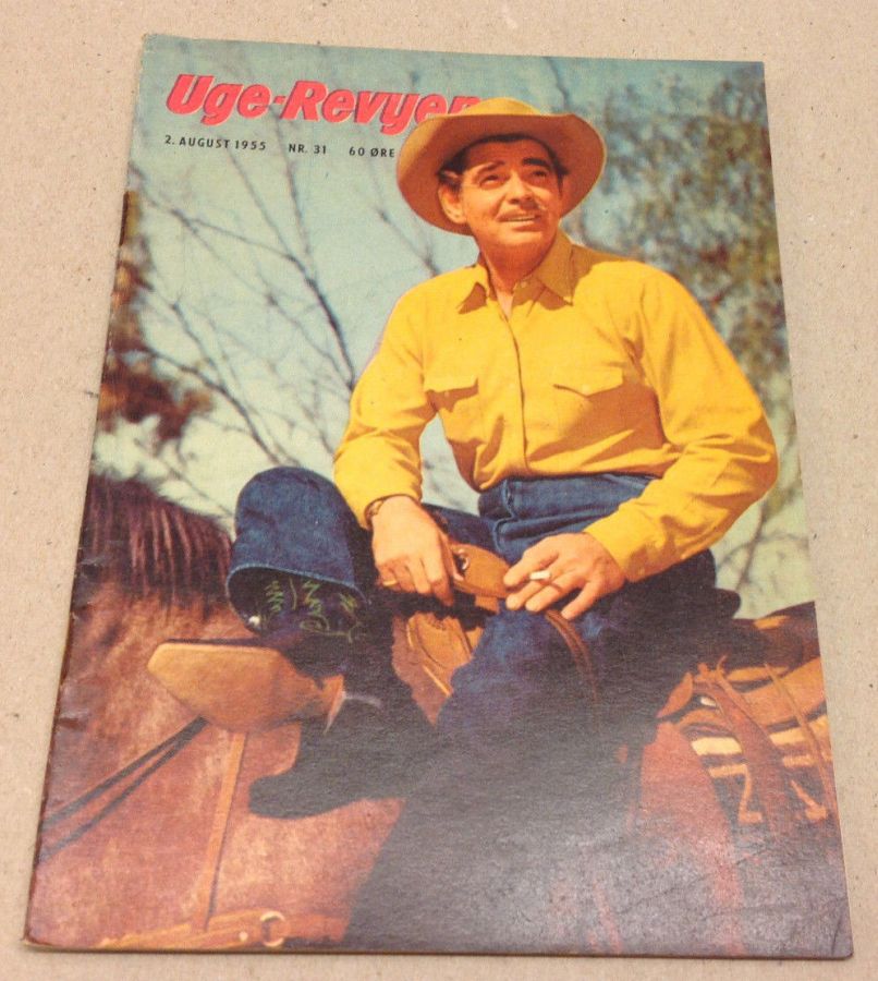 UGE-REVYEN magazine side cover Issue 31 2 August 1955
