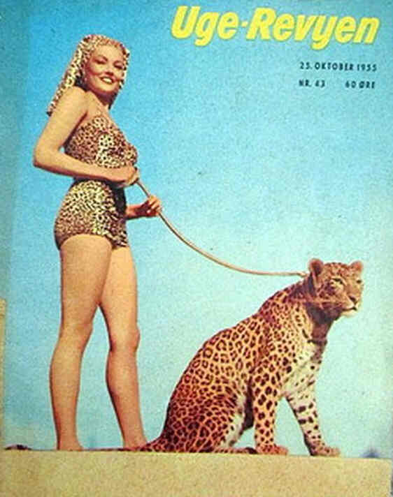 UGE-REVYEN magazine side cover Issue 43 25 October 1955