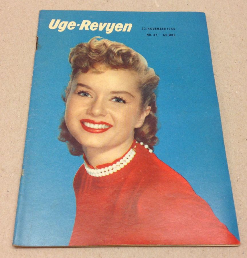 UGE-REVYEN magazine side cover Issue 47 22 November 1955