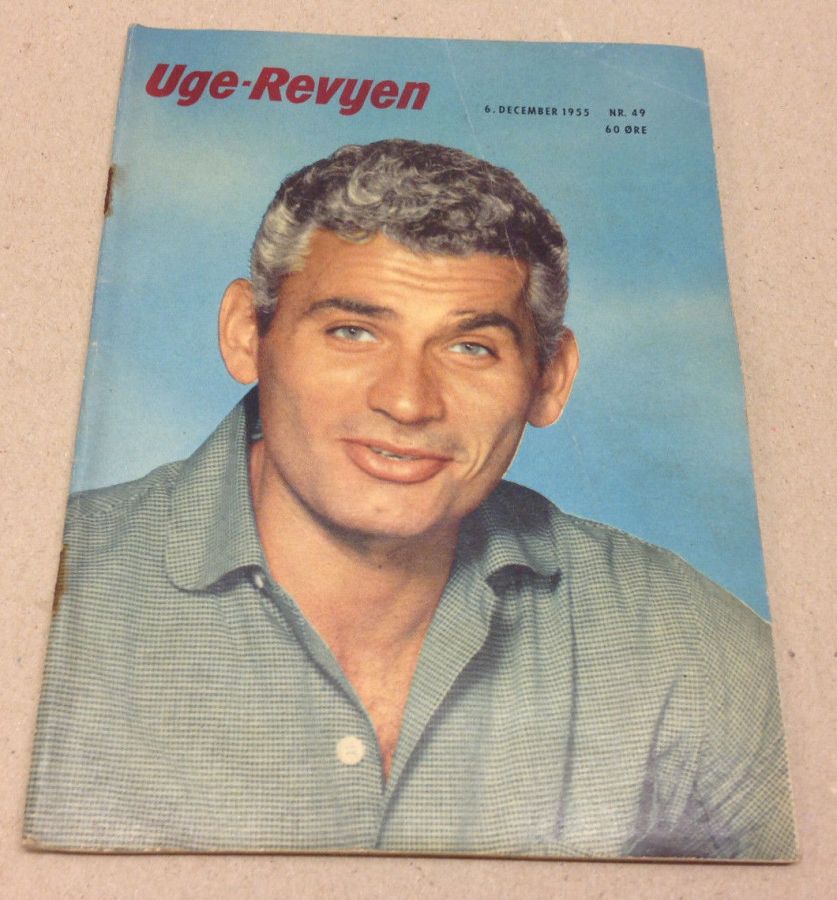 UGE-REVYEN magazine side cover Issue 49 6 December 1955