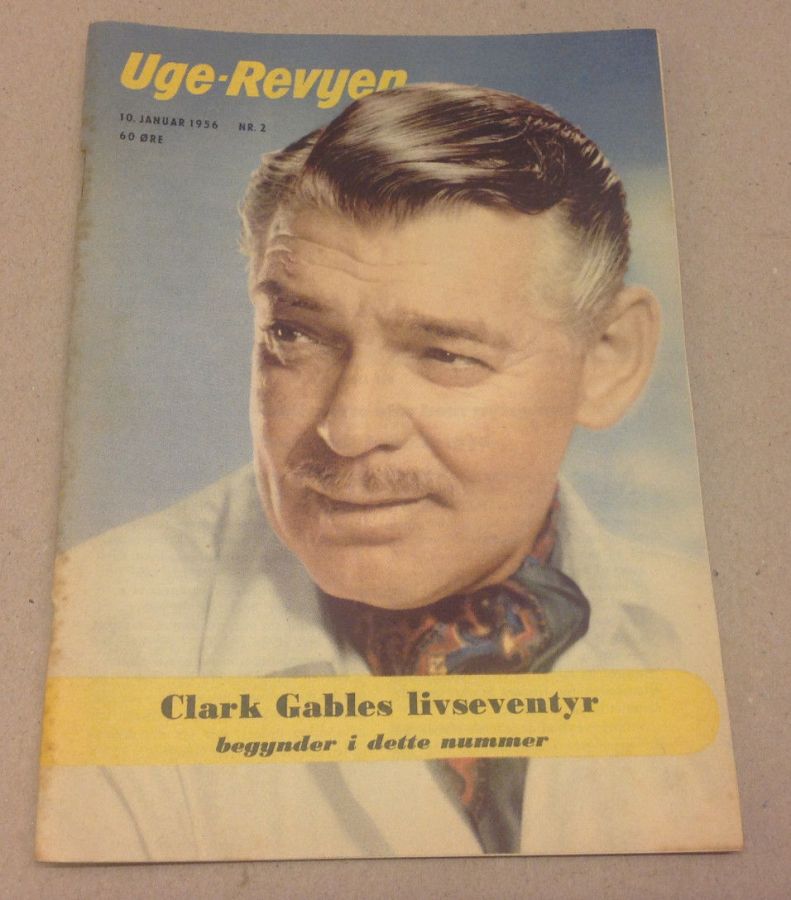 UGE-REVYEN magazine side cover Issue 2 10 January 1956