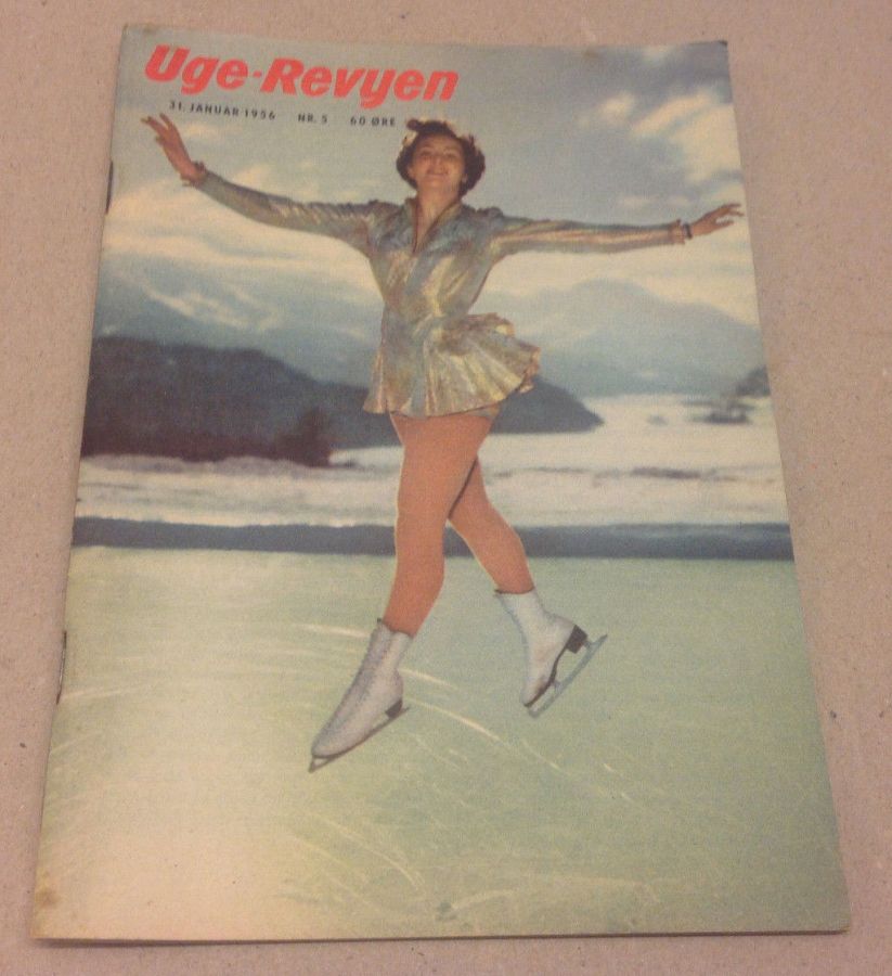 UGE-REVYEN magazine side cover Issue 5 31 January 1956