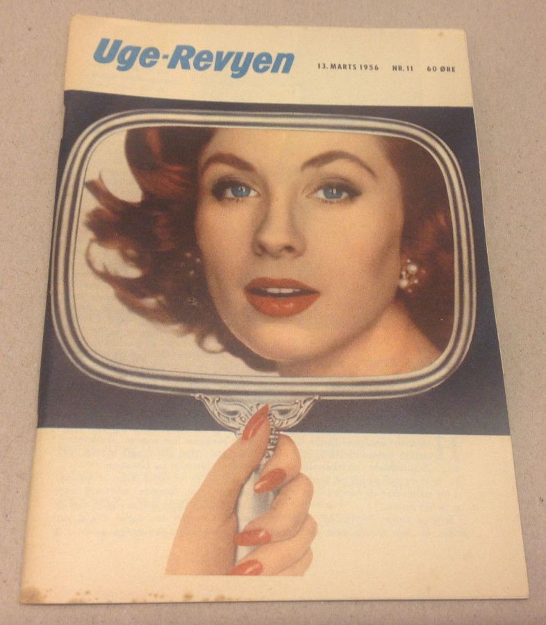 UGE-REVYEN magazine side cover Issue 11 13 March 1956