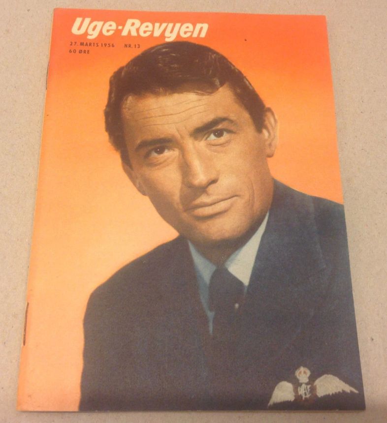 UGE-REVYEN magazine side cover Issue 13 27 March 1956