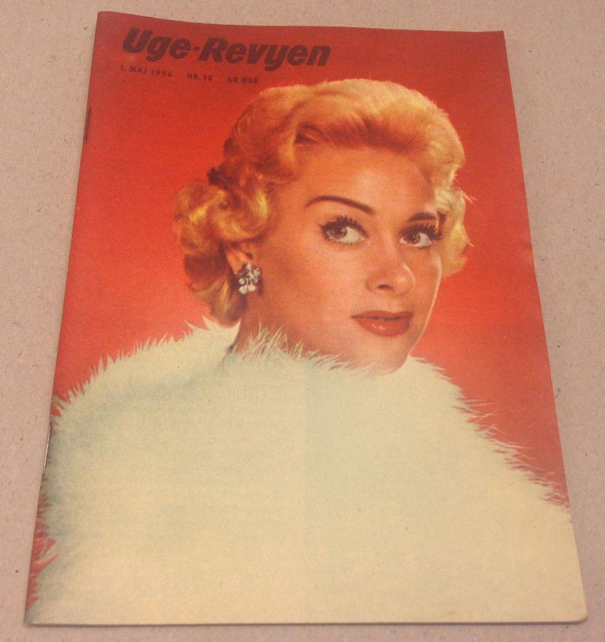 UGE-REVYEN magazine side cover Issue 18 1 May 1956