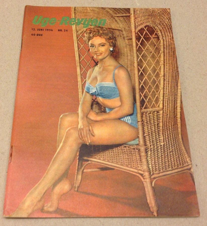 UGE-REVYEN magazine side cover Issue 24 12 June 1956