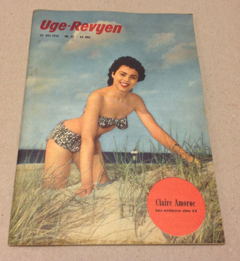 UGE-REVYEN magazine side cover Issue 30 24 July 1956