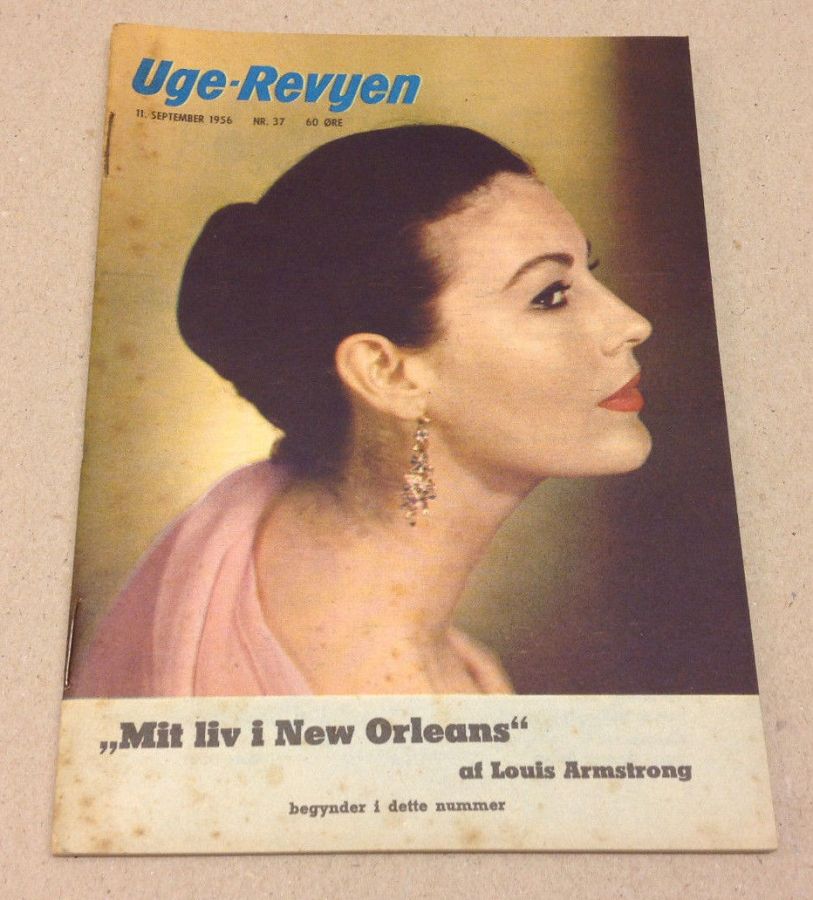 UGE-REVYEN magazine side cover Issue 37 11 September 1956