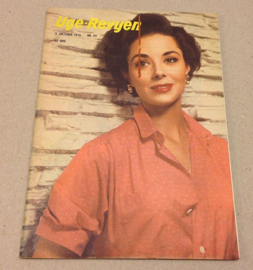 UGE-REVYEN magazine side cover Issue 40 2 October 1956