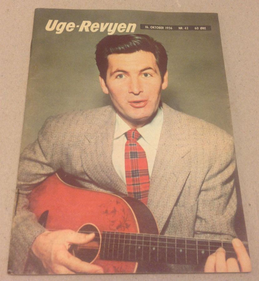 UGE-REVYEN magazine side cover Issue 42 16 October 1956