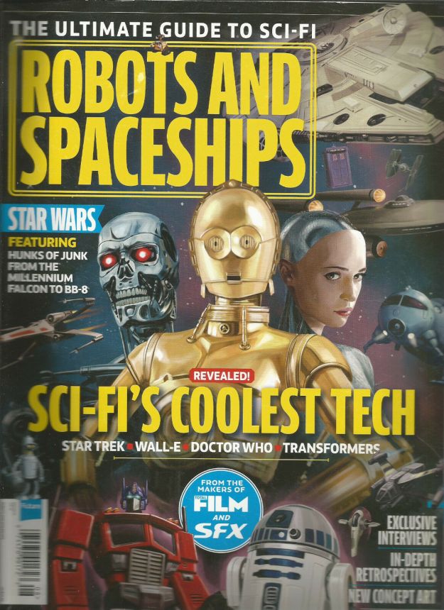ULTIMATE GUIDE TO SCI-FI MOVIES magazine side cover   2015