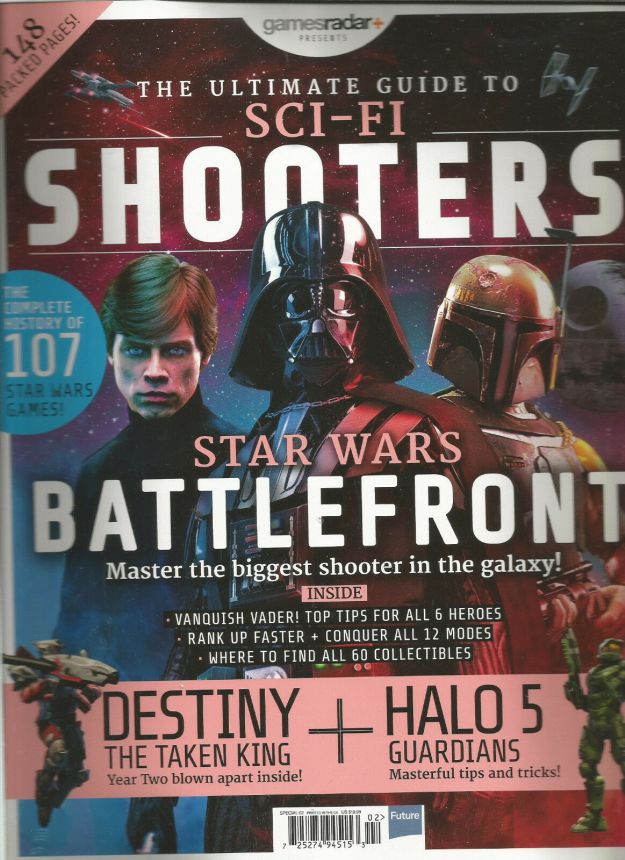 ULTIMATE GUIDE TO SCI-FI MOVIES magazine side cover Issue 2   2015