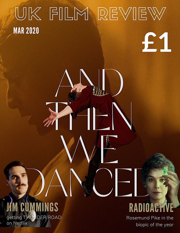UK FILM REVIEW magazine side cover  March 2020