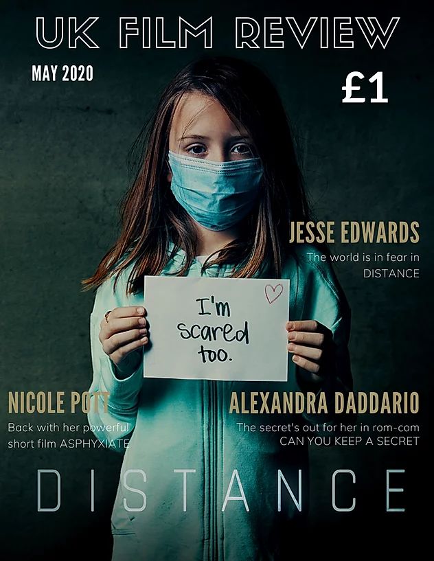 UK FILM REVIEW magazine side cover  May 2020
