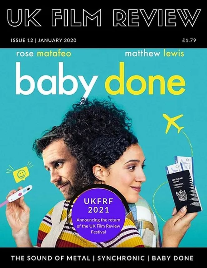 UK FILM REVIEW magazine side cover  January 2021