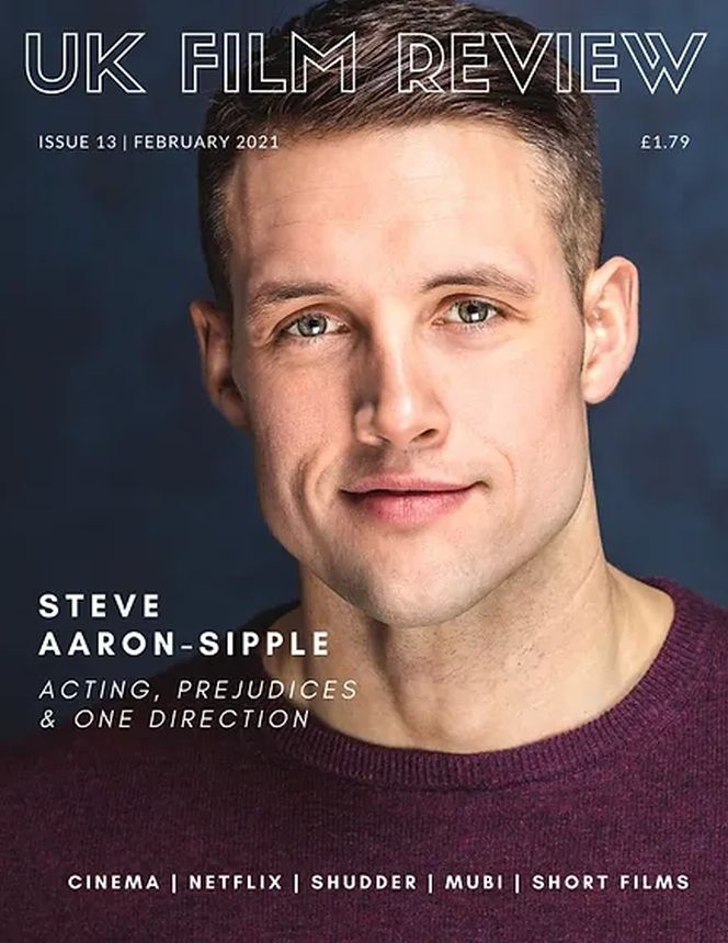 UK FILM REVIEW magazine side cover  February 2021