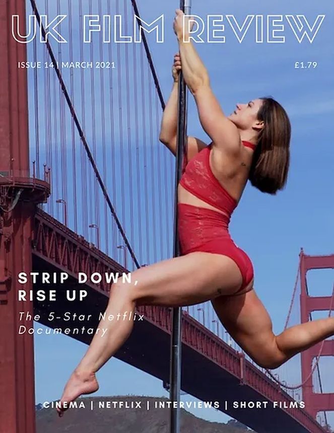 UK FILM REVIEW magazine side cover  March 2021